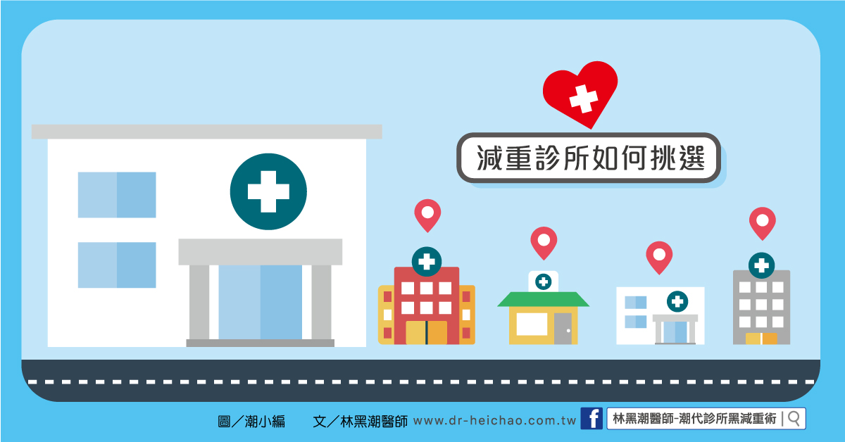 減肥診所如何挑選？／文：林黑潮醫師